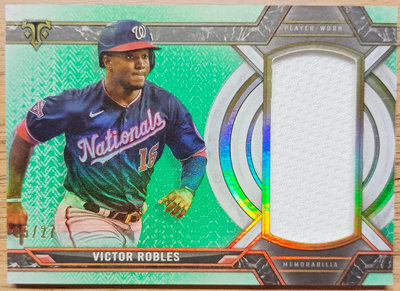 topps 2021 Victor Robles 限量25/27球衣卡