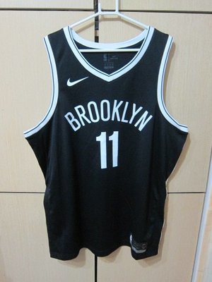 衣市藍~NIKE DRI-FIT NBA BROOKLYN布魯克林籃網11 IRVING運動背心(XL)(220901)