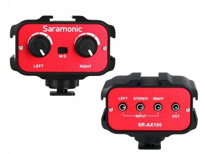 九晴天 租麥克風、租指向性麥克風、混音器mixer出租～Saramonic 3.5mm雙軌混音器