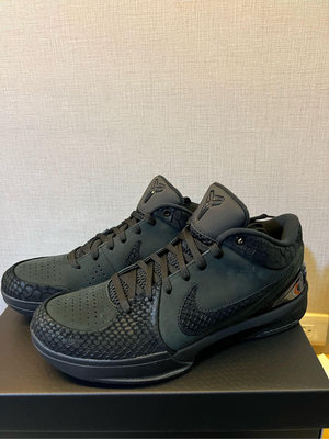Nike Kobe 4 Protro Black Mamba 黑曼巴 限量 籃球鞋 男款 全新台灣公司貨 US 9