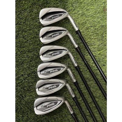 現貨熱銷-高爾夫球桿 高爾夫球裝備 PING高爾夫球桿新款G425男士全套桿鐵桿組GOLF碳素輕鋼高容錯 高爾夫球