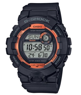 【萬錶行】CASIO G  SHOCK  街頭潮流藍牙連線手錶  GBD-800SF-1