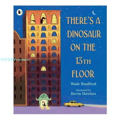【現貨】There’s a Dinosaur on the 13th Floor書籍