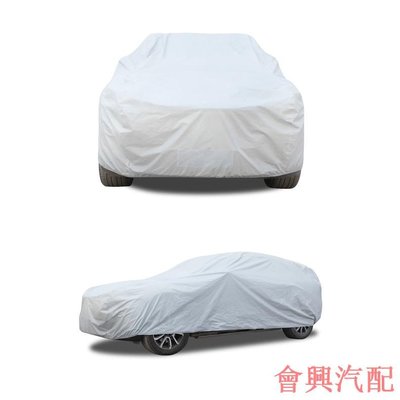 汽車車衣EVA單層車罩車用遮陽罩防雨防晒通用型可印LOO車衣車罩
