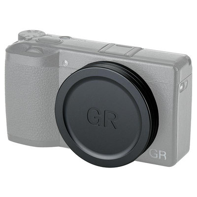 JJC 金屬鏡頭蓋 適用理光GRII GRIII GRIIIX GR2 GR3 GR3X相機鏡頭保護蓋 防塵防灰 配件