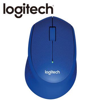 【采采3C】羅技 Logitech M331 藍色 無線靜音滑鼠 2.4GHz無線傳輸達10公尺 SILENT PLUS