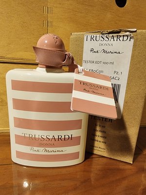 #極新二手#TRUSSARDI 粉紅海岸女性淡香水