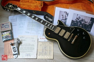 1960 Gibson Les Paul Custom 3-Pickup Black Beauty Mr.Tornado