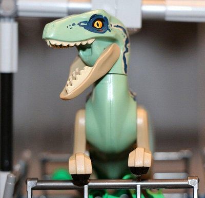 眾誠優品【上新】LEGO樂高 侏羅紀世界 伶盜龍 raptor 迅猛龍 速龍 75928 綠色恐龍 LG460