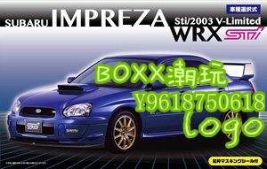 BOxx潮玩~富士美模型 1/24 Subaru Impreza WRX Sti/2003 V-Limited 03940