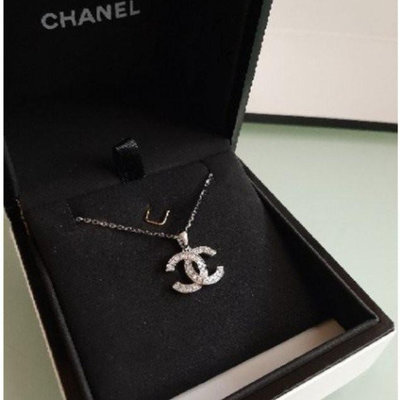 二手精品 Chanel 香奈兒 鑽石18K項鍊 真金 真鑽 鑽石項鍊 項鏈