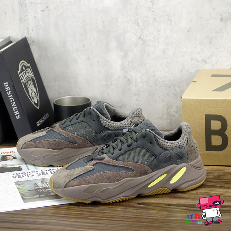 球鞋補習班adidas YEEZY BOOST 700 MAUVE 咖啡麂皮老爹鞋KANYE 肯爺