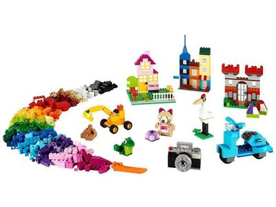 Lego 樂高 積木 大型創意拼砌盒桶 10698 CLASSIC 補充組 擴充 創意開發 ~全新