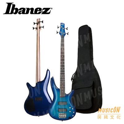 【民揚樂器】Ibanez GSR370 SPB 電貝斯 BASS 主動式電貝士 四弦 初學BASS推薦