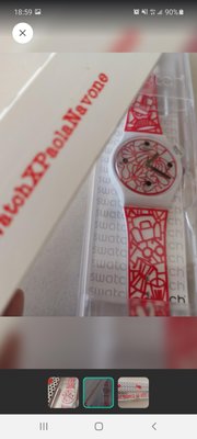 全新 Swatch x Paola Navone 手錶 藝術家 聯名 瑞士 made swiss 面盤