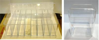 霧面收納盒 浴室鏡櫃收納 桌面收納盒 化妝品保養品收納 化妝棉 棉花棒 牙刷 牙籤 透明