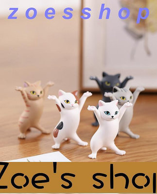 zoe-日本貓貓筆架扭蛋可愛舉筆的貓咪騷貓筆架文具置物架貓咪筆架小貓筆托扭蛋貓咪擺件貓咪手辦貓咪玩偶