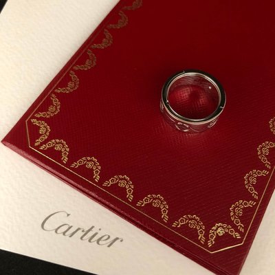 《三福堂》Cartier LOVE系列變形金剛 (戒指與項鍊墬子兩用)聖誕限定款(絕版品)