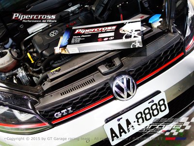 德朋國際 / VW GOLF GTI7 原廠對應型 Pipercross 高功率進氣濾芯