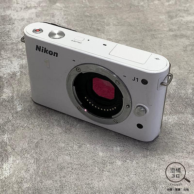 『澄橘』Nikon J1 機身 BODY 白  二手 單機《歡迎折抵》A68147