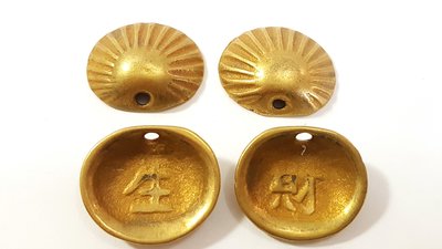 銅貝殼 銅神杯 貝幣 招財 占卜 銅聖杯 佛教用品
