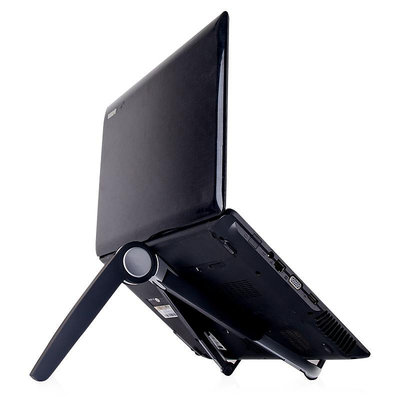 筆記本多功能電腦散熱支架手機平板通用三腳架子桌面支撐折疊底座