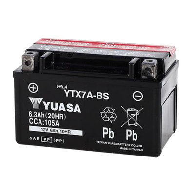 湯淺電瓶 YTX7A-BS 機車電瓶 YTX7A-BS 湯淺電池 YTX7A-BS 機車電池 YTX7A-BS