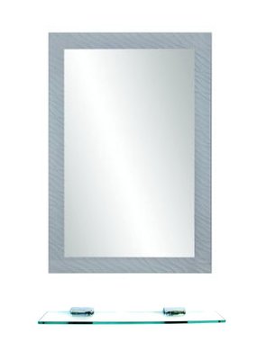 【水電大聯盟 】化妝鏡 防霧鏡 除霧鏡 明鏡 浴鏡 浴室鏡子 附玻璃平台 M730