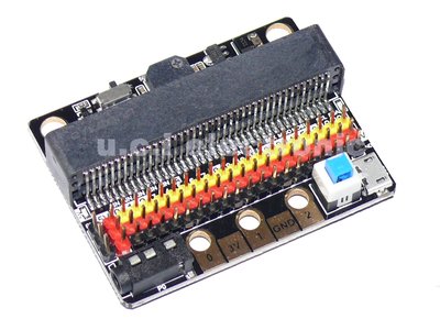 【UCI電子】(H-1)  Microbit擴展板 IOBIT V2.0 micro:bit臥式轉接板 擴展板