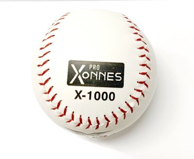 "必成體育" XONNES 壘球 硬式壘球 防水硬式壘球 X-1000 單顆 壘球 硬式壘球 PU壘球