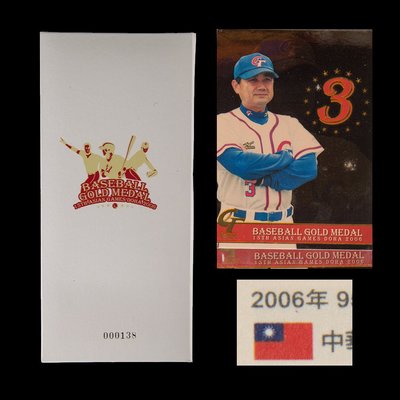 YUCD  中華民國棒球協會2006職棒卡(有編號~精致限量台灣棒球卡)一整本(棒球員精彩戰績)200313-4