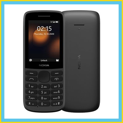 自取價 Nokia 215  資安 園區 工程師 待機20天 VoLTE高清通話 4G  黑 台中大里