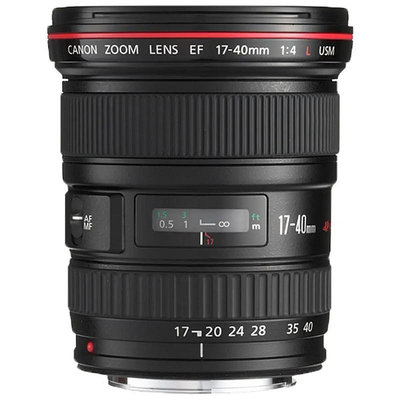 Canon佳能17-40 F4 USM二手廣角全畫幅單反紅圈鏡頭建筑室內17-40