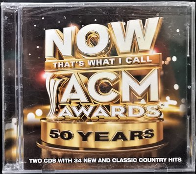 NOW ACM AWARD 34 NEW AND CLASSIC COUNTRY HITS 2CD 【美版全新未拆】