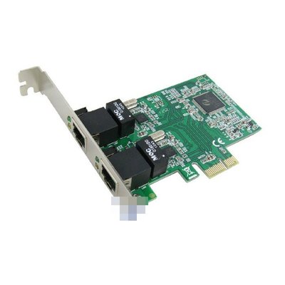 ENWO2A PCI-E 雙口網卡 PCI-E 1000M網卡 2口千兆網卡 w56 056 [9000201] 可開發