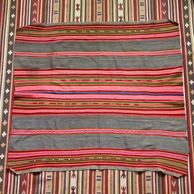 正宗 印地安 斗篷 地毯 老布 Chimayo 露營 民族風 野餐墊 騎士 家飾 嬉皮 羊毛地毯 彩虹 墨西哥 毛毯