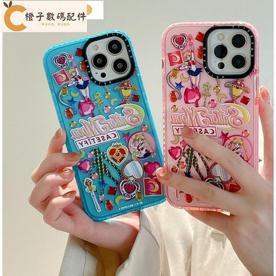 全館免運 日本動漫美少女戰士透明  蘋果手機殼 iPhone 14 13 12 11 Pro Max Plus 可開發票