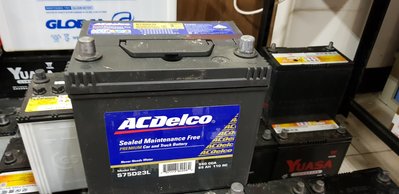 (二手中古電池) ACDelco 75D23L-SMF 免保養汽車電池 數值漂亮，品項優