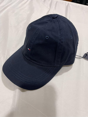 Tommy tommy Hilfiger 刺繡logo棒球帽 深藍色 美國購入 全新正品 現貨在台  鬆緊可調 男女生可戴