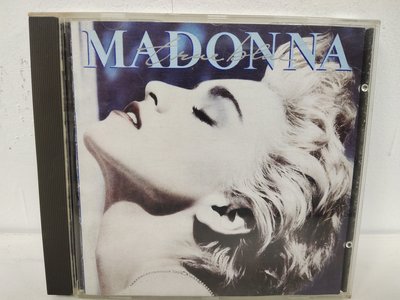 二手CD~瑪丹娜 Madonna（真實的憂鬱True blue) ,有細紋不影響音質,已絕版