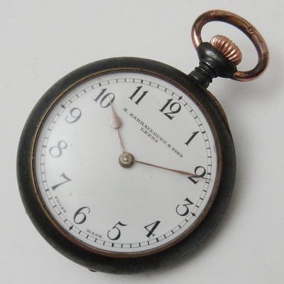 【timekeeper】 1930年代瑞士製Omega亞米茄砲彈鋼懷錶(免運)