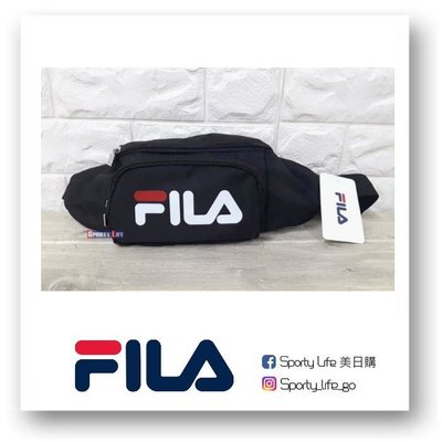 【SL美日購】FILA FANNY WAISTPACK FILA腰包 側背包 包包 斜肩包 黑色 71J81001