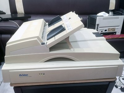 廉售中古AVISION AV8300自動送紙雙面A3掃描器