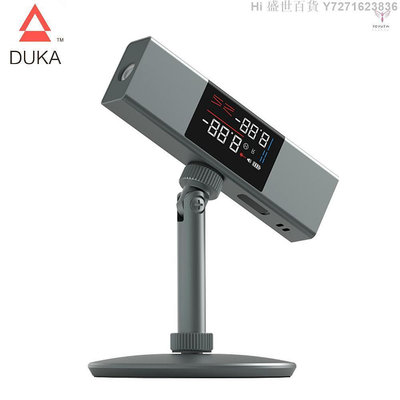 Hi 盛世百貨 AtuMan DUKA LI1 數字測角儀激光量角器可充電水平儀和斜角儀傾斜儀 360° 鑄造/雙 LED 屏幕/單邊激