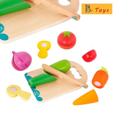 B.Toys 切盤蔬菜 §小豆芽§ 美國【B.Toys】切盤蔬菜 切盤水果