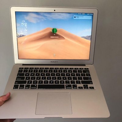 MacBook Air 銀色 13吋 256GB 全機包膜/鍵盤果凍套/筆電軟套