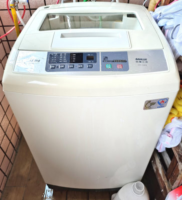SANLUX 台灣三洋 媽媽樂 12.5kg 單槽洗衣機 ASW-125M 二手良品