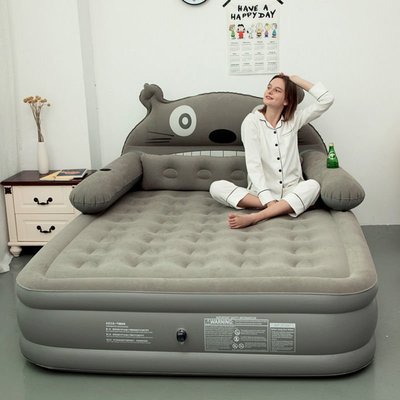 充氣床墊 家用 加厚戶外雙人充氣床單雙人氣墊床情侶卡通雙人床