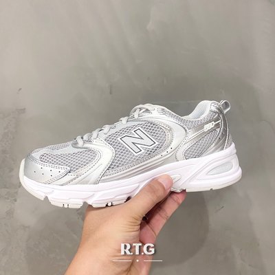 【RTG】NEW BALANCE 530 MR530RS 灰色 金屬銀 復古 老爹鞋 網布 拼接 NB530 男女鞋