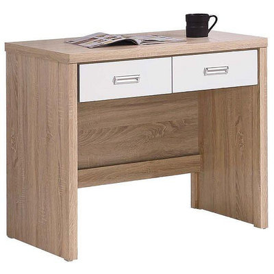 【SA771-5】橡木白3尺書桌